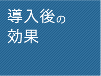 導入後の効果